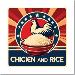 Chicken and Rice Posters and Art